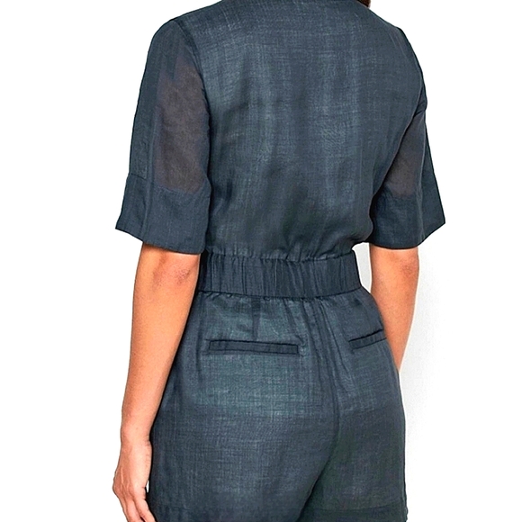 Linen Romper - Picture 3 of 6